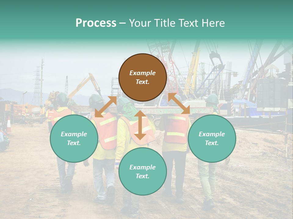 Site Unity Crane PowerPoint Template