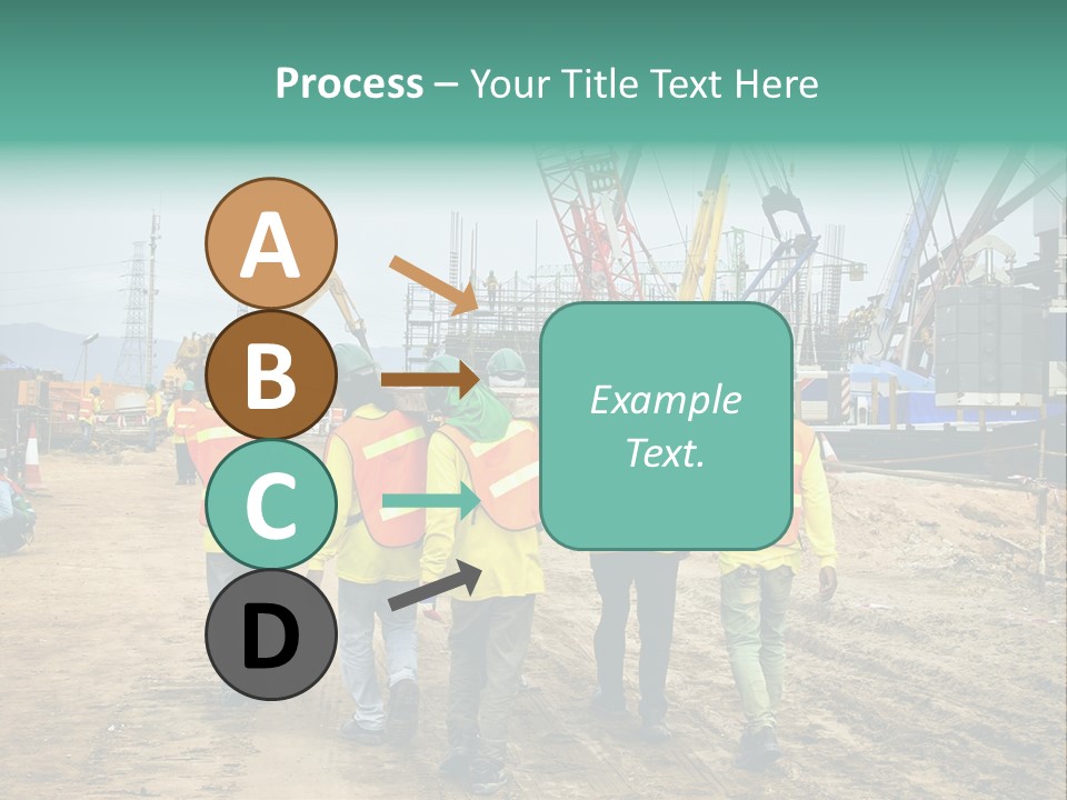 Site Unity Crane PowerPoint Template