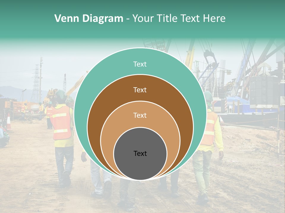 Site Unity Crane PowerPoint Template