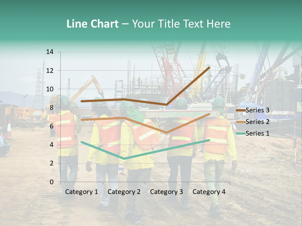 Site Unity Crane PowerPoint Template