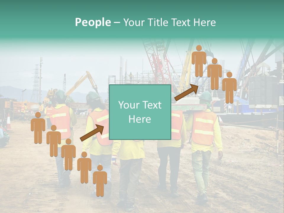 Site Unity Crane PowerPoint Template