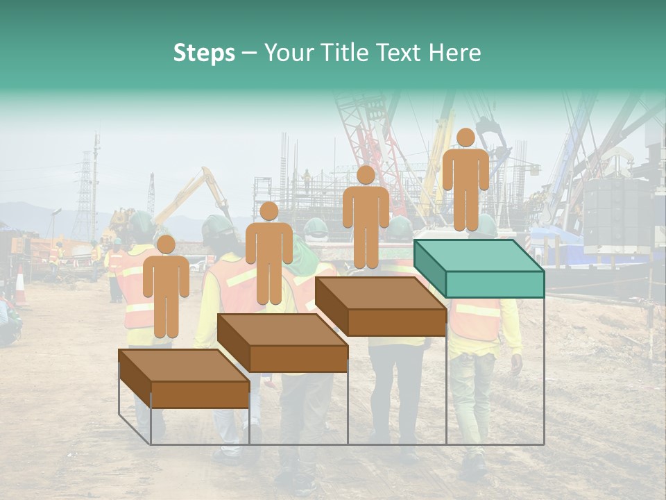 Site Unity Crane PowerPoint Template