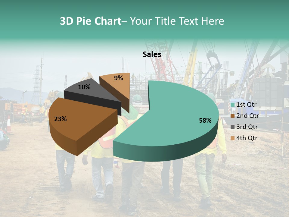 Site Unity Crane PowerPoint Template