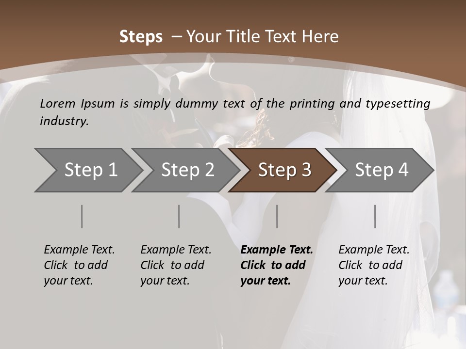 Ceremony Black Male PowerPoint Template