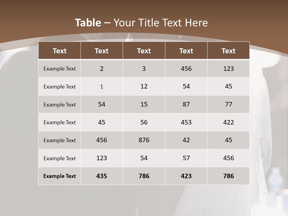 Ceremony Black Male PowerPoint Template