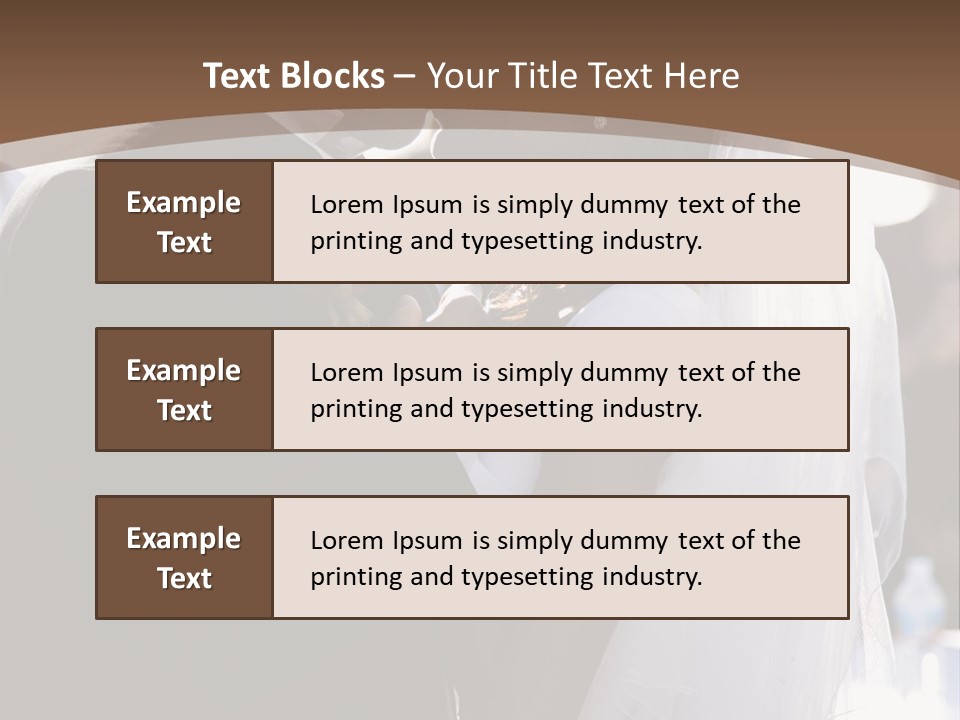 Ceremony Black Male PowerPoint Template