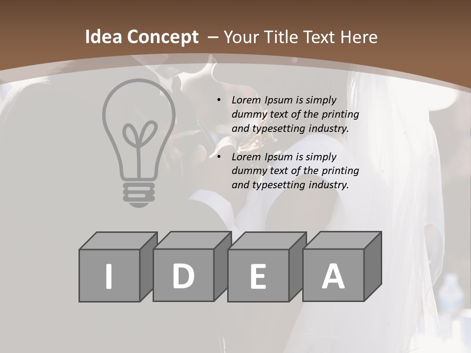 Ceremony Black Male PowerPoint Template