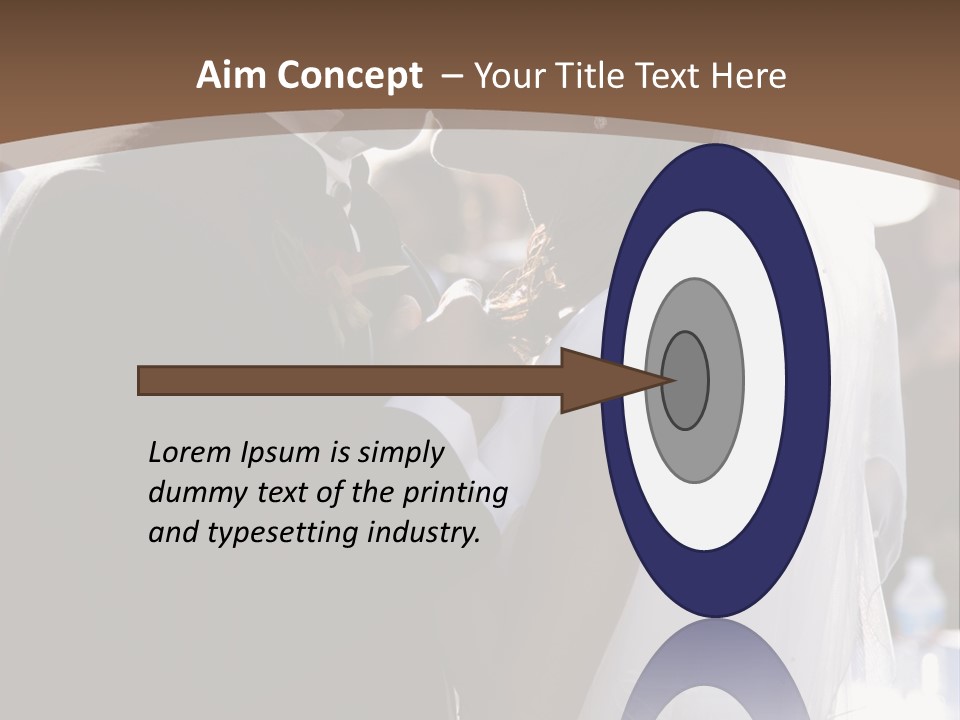 Ceremony Black Male PowerPoint Template