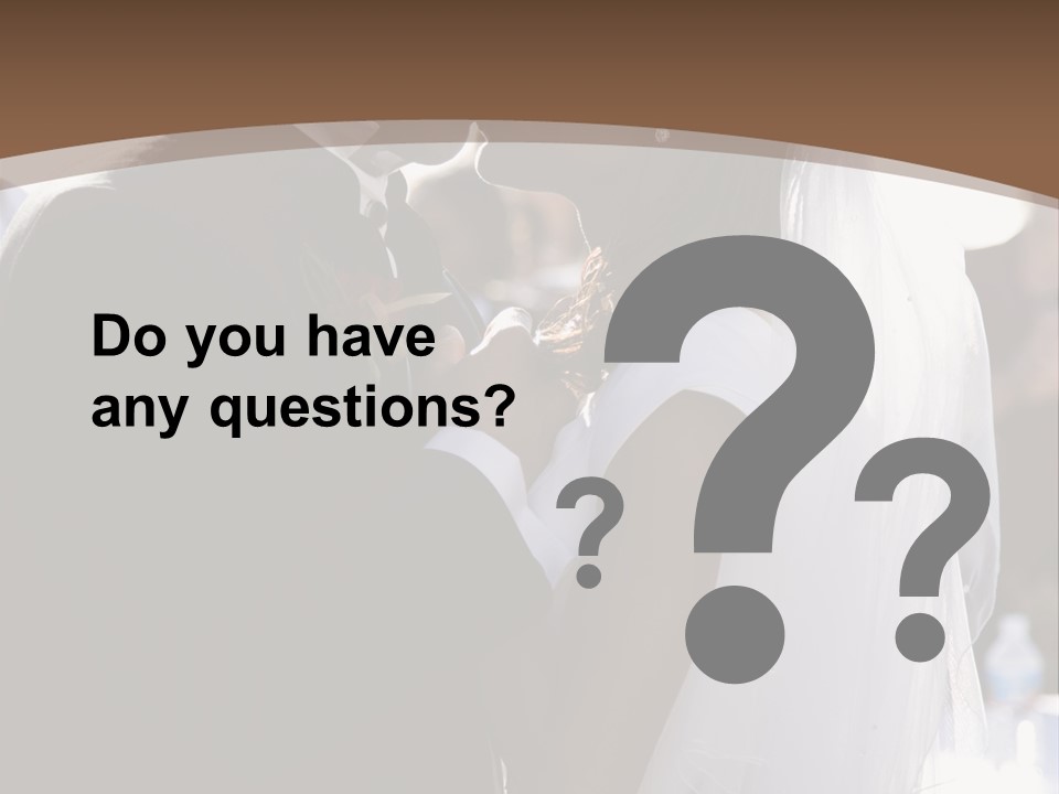 Ceremony Black Male PowerPoint Template