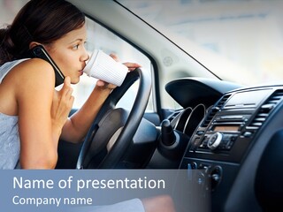 Beauty Person Transportation PowerPoint Template