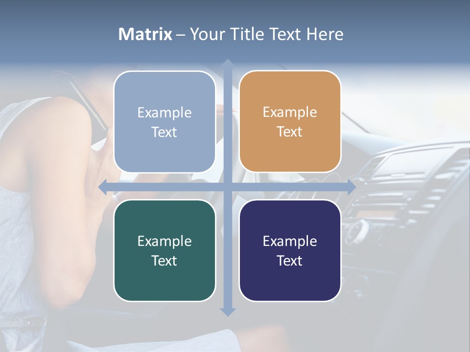 Beauty Person Transportation PowerPoint Template