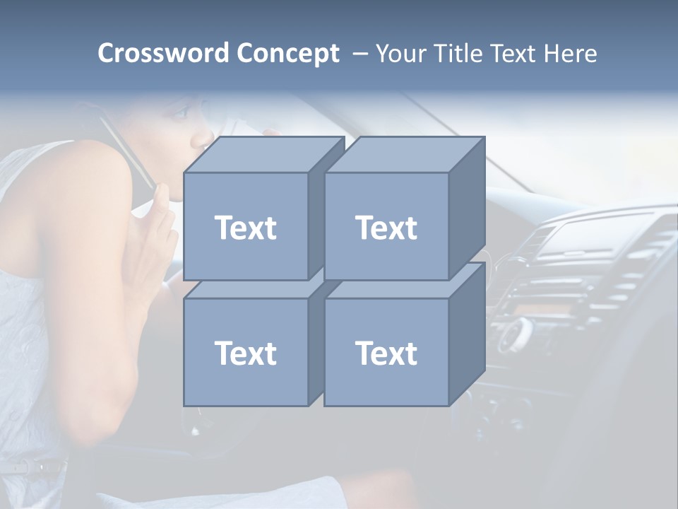 Beauty Person Transportation PowerPoint Template