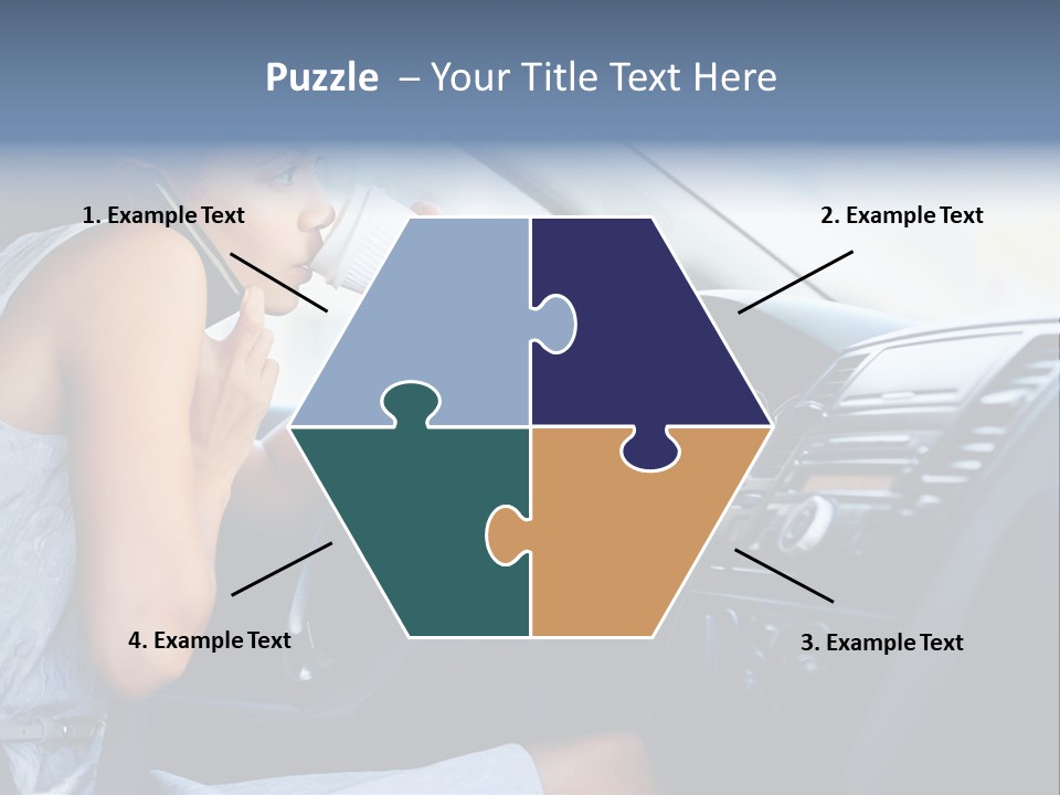 Beauty Person Transportation PowerPoint Template