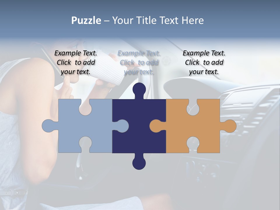 Beauty Person Transportation PowerPoint Template