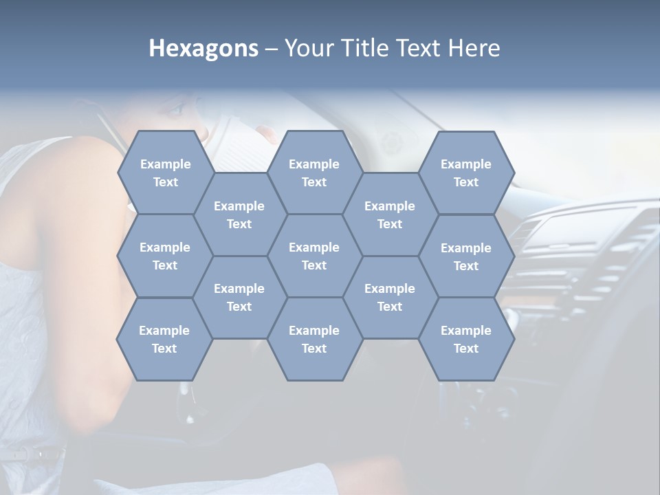 Beauty Person Transportation PowerPoint Template