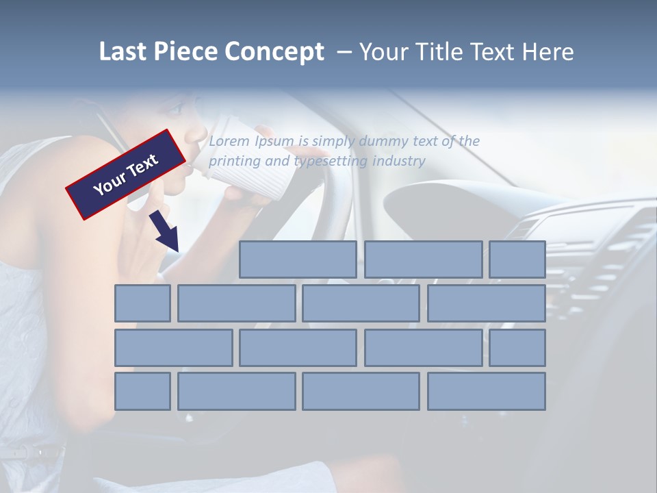 Beauty Person Transportation PowerPoint Template