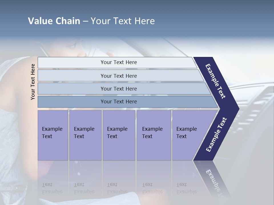 Beauty Person Transportation PowerPoint Template