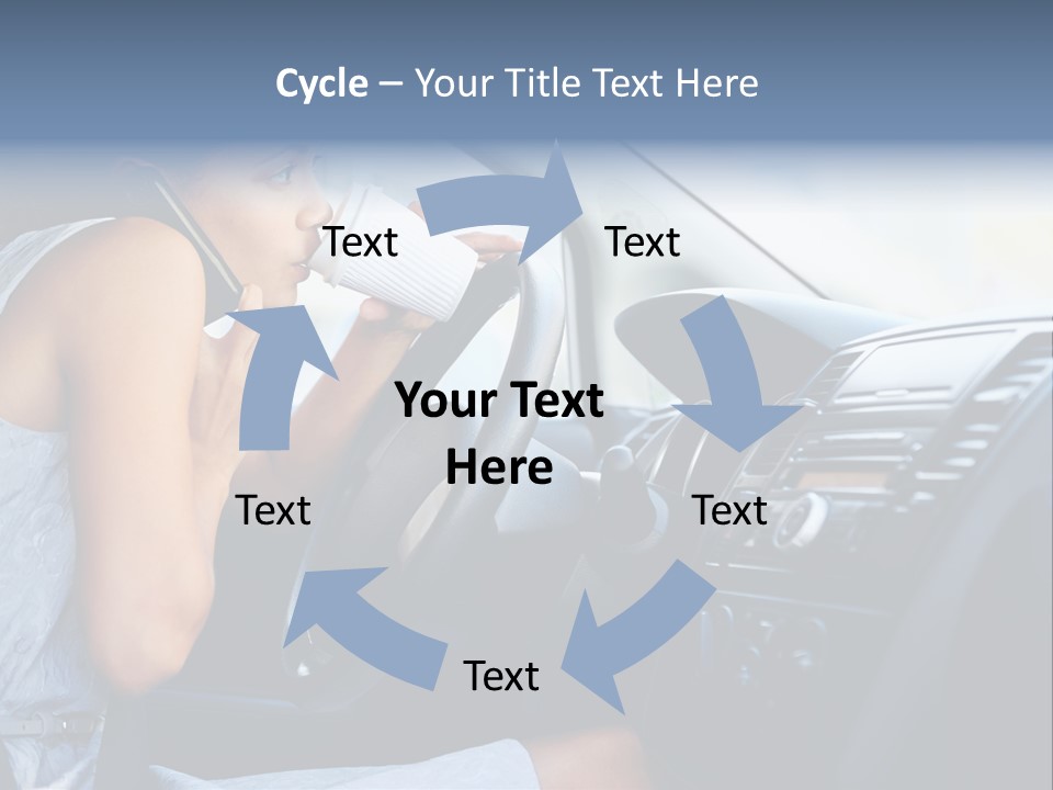 Beauty Person Transportation PowerPoint Template