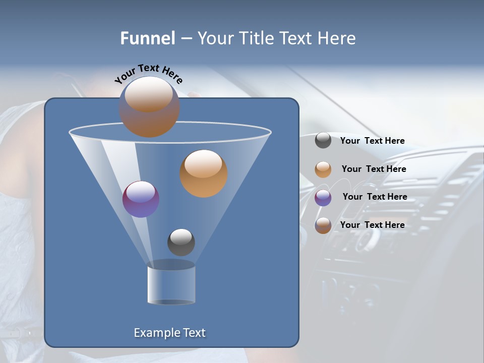 Beauty Person Transportation PowerPoint Template