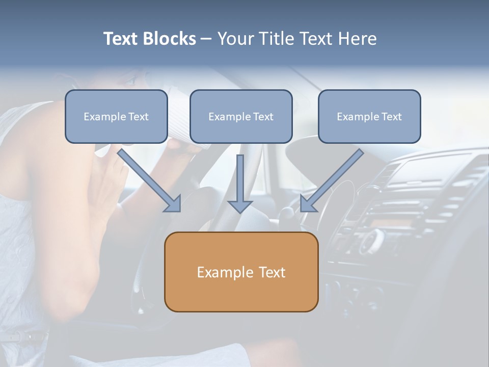 Beauty Person Transportation PowerPoint Template