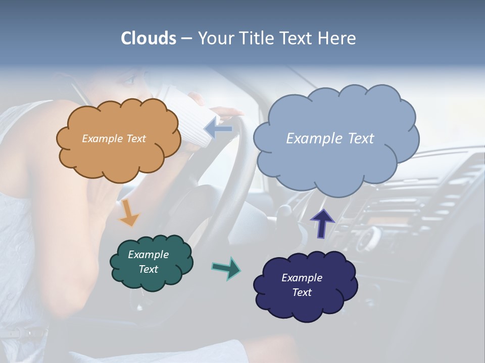 Beauty Person Transportation PowerPoint Template