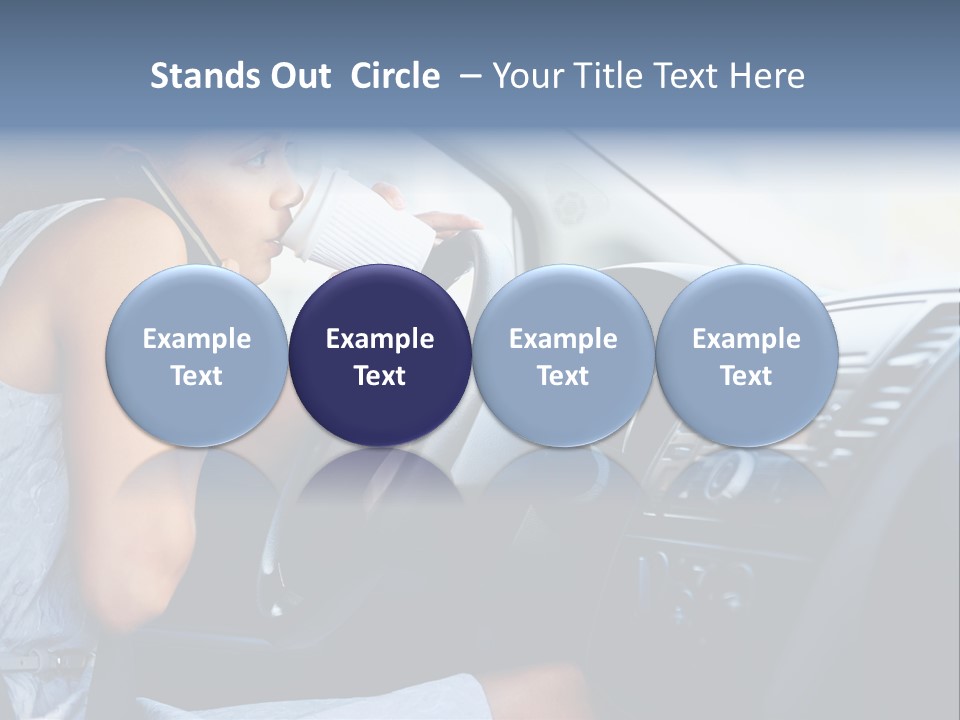 Beauty Person Transportation PowerPoint Template