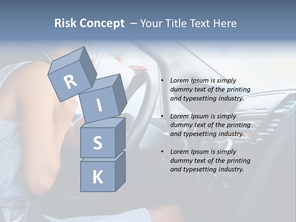 Beauty Person Transportation PowerPoint Template