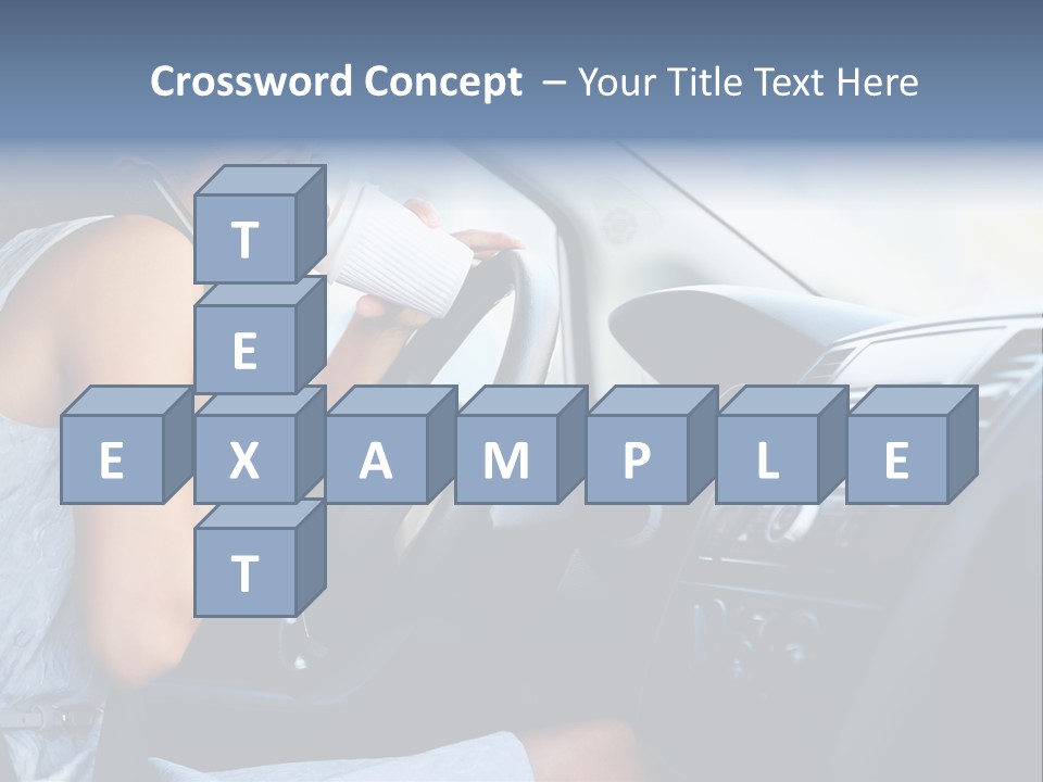 Beauty Person Transportation PowerPoint Template