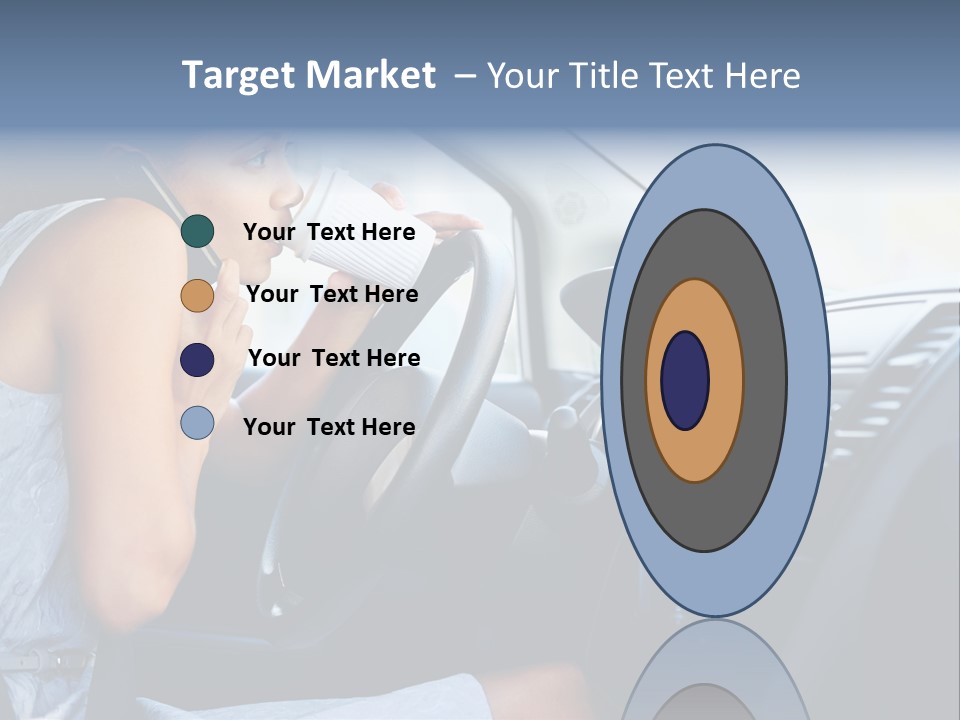 Beauty Person Transportation PowerPoint Template