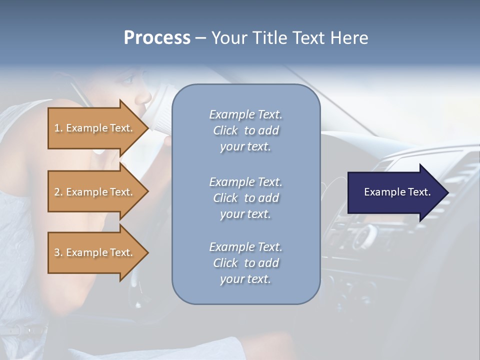 Beauty Person Transportation PowerPoint Template