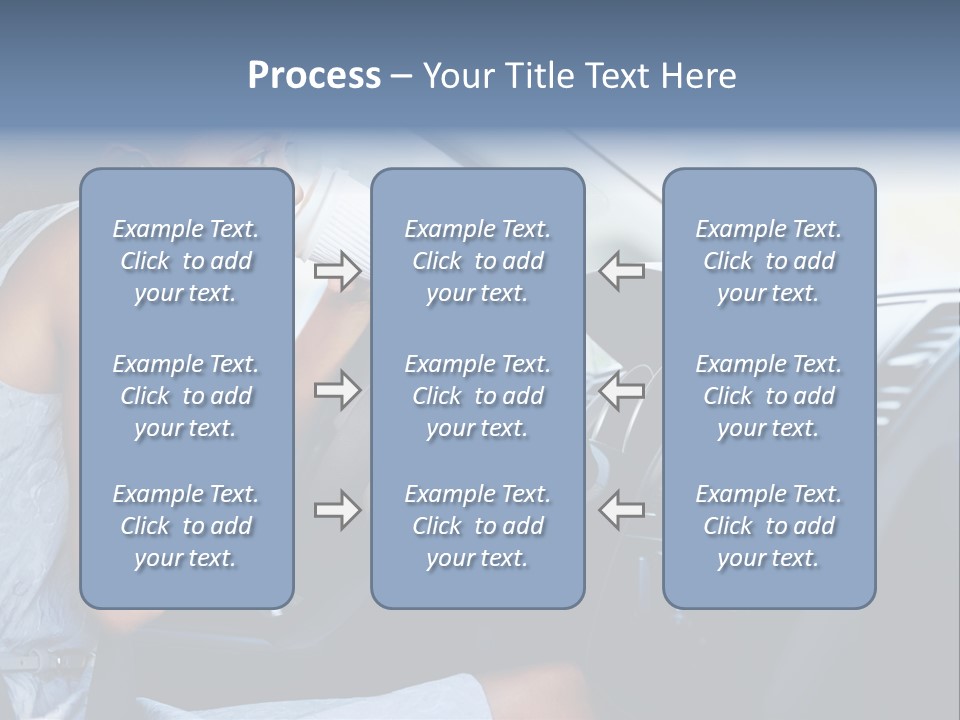 Beauty Person Transportation PowerPoint Template