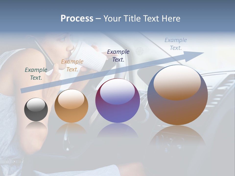 Beauty Person Transportation PowerPoint Template