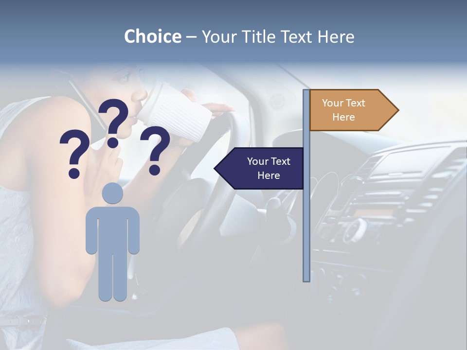 Beauty Person Transportation PowerPoint Template