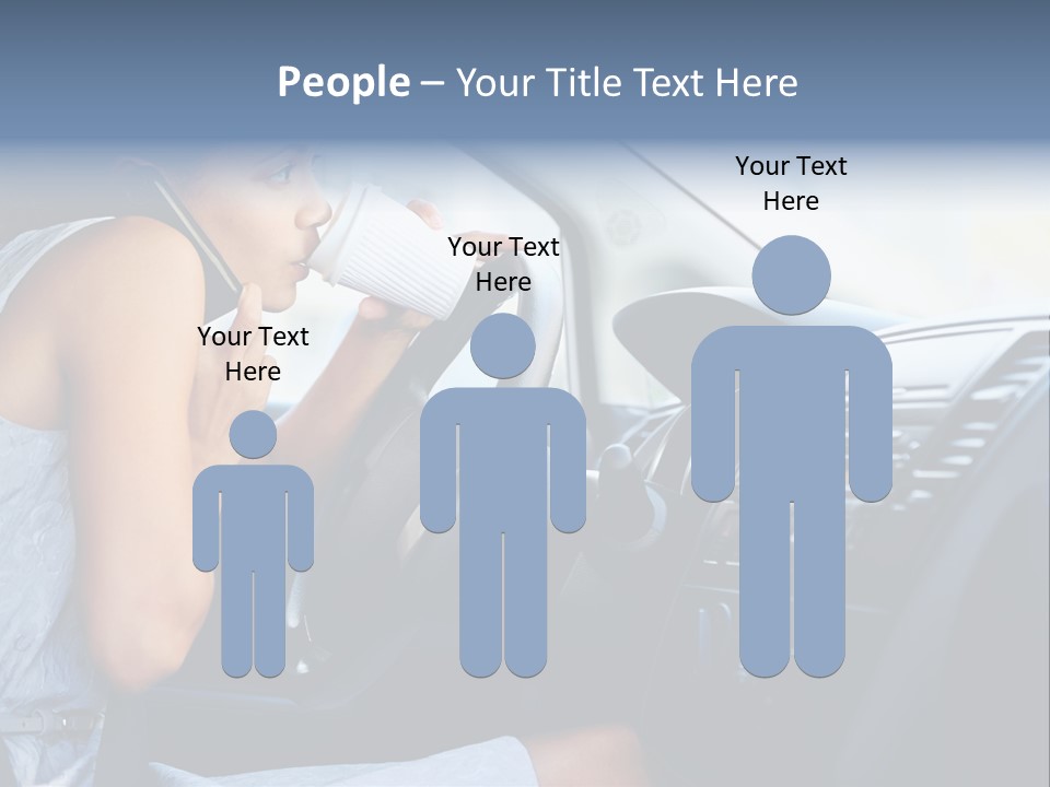 Beauty Person Transportation PowerPoint Template