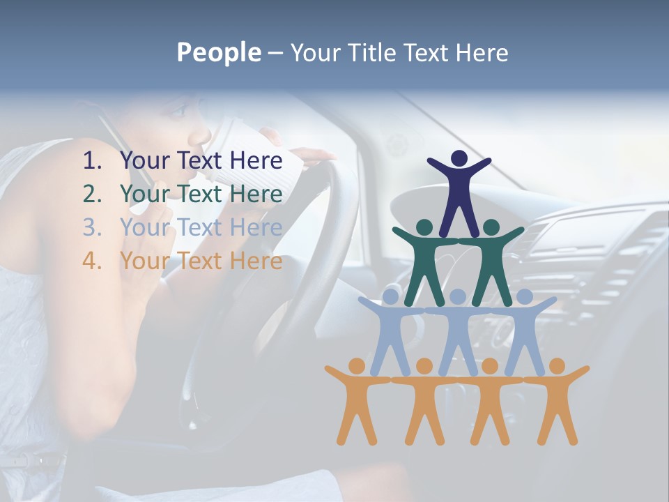 Beauty Person Transportation PowerPoint Template