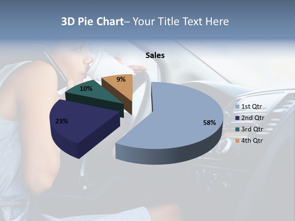 Beauty Person Transportation PowerPoint Template