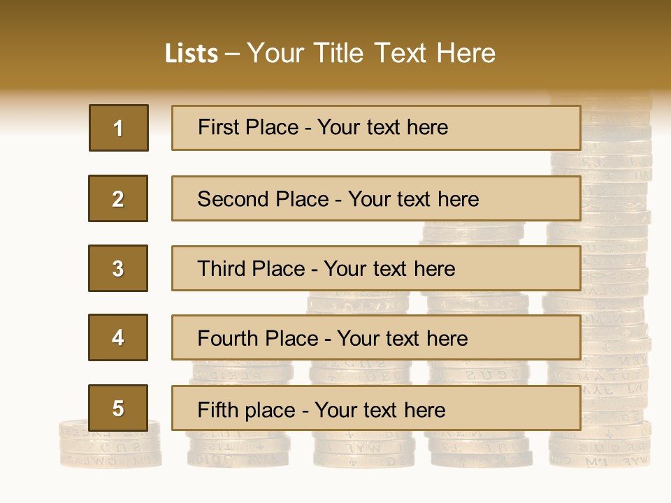 One Save British PowerPoint Template