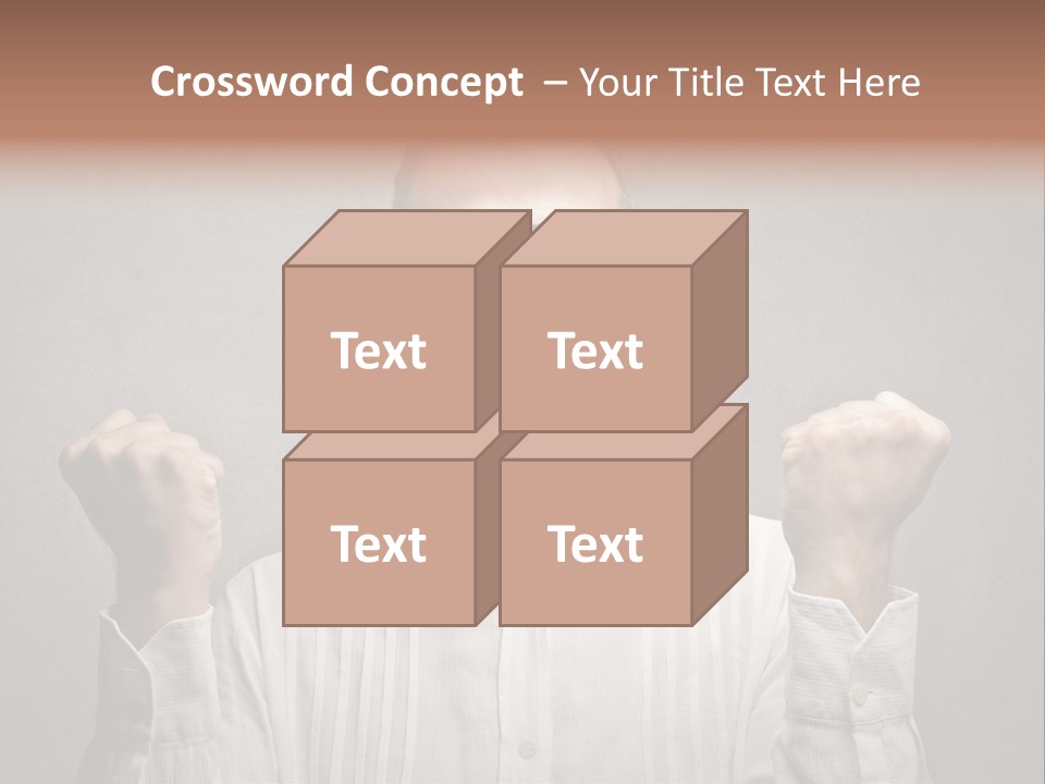 Gesture Man Business PowerPoint Template