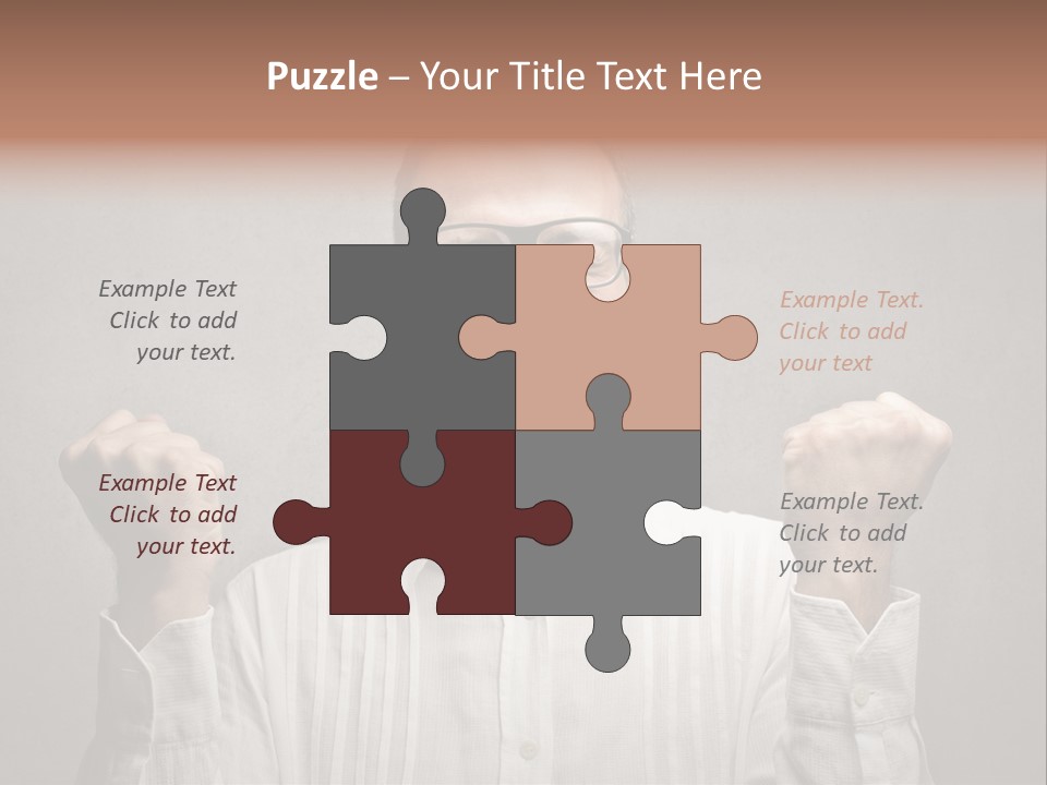 Gesture Man Business PowerPoint Template