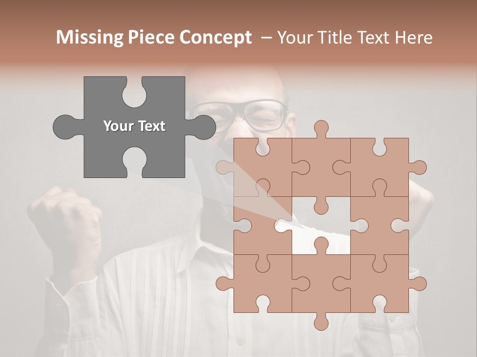 Gesture Man Business PowerPoint Template