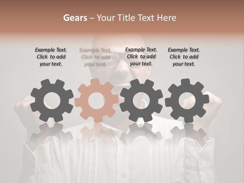 Gesture Man Business PowerPoint Template