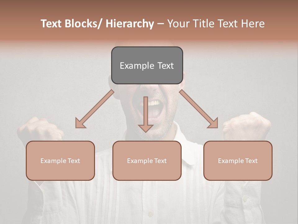 Gesture Man Business PowerPoint Template