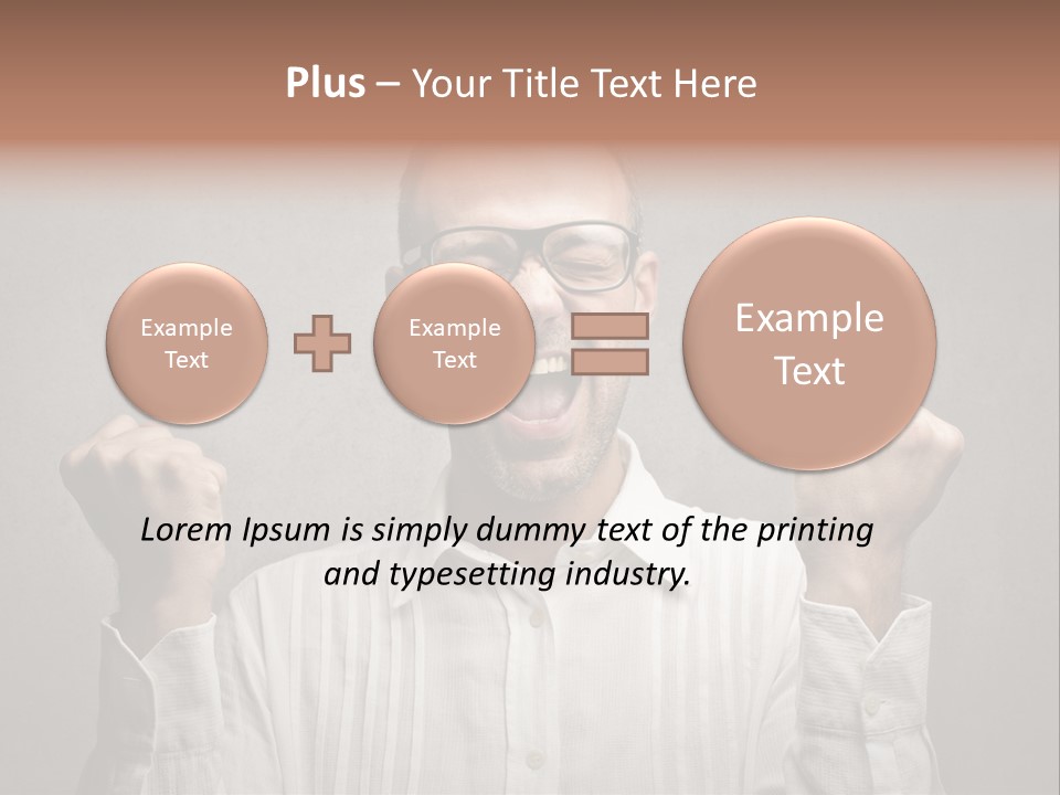 Gesture Man Business PowerPoint Template