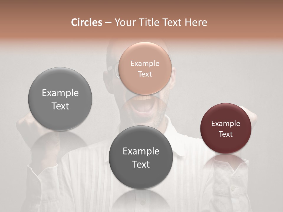 Gesture Man Business PowerPoint Template