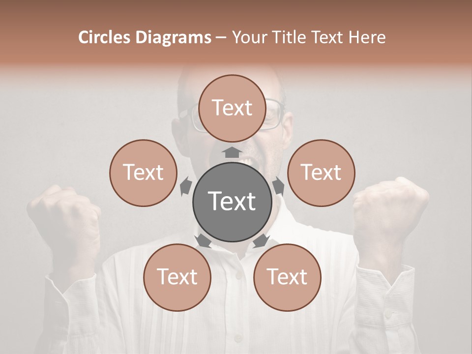 Gesture Man Business PowerPoint Template