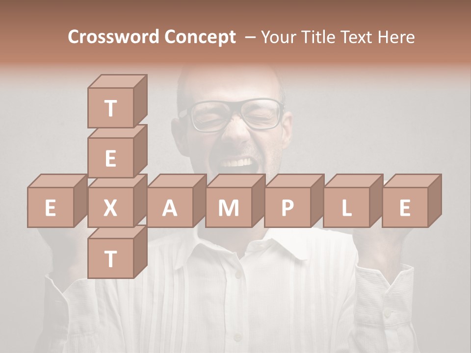 Gesture Man Business PowerPoint Template