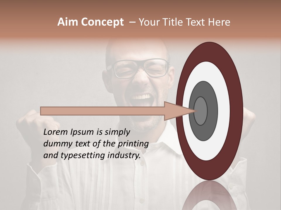 Gesture Man Business PowerPoint Template