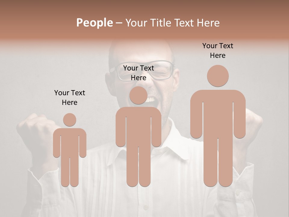 Gesture Man Business PowerPoint Template