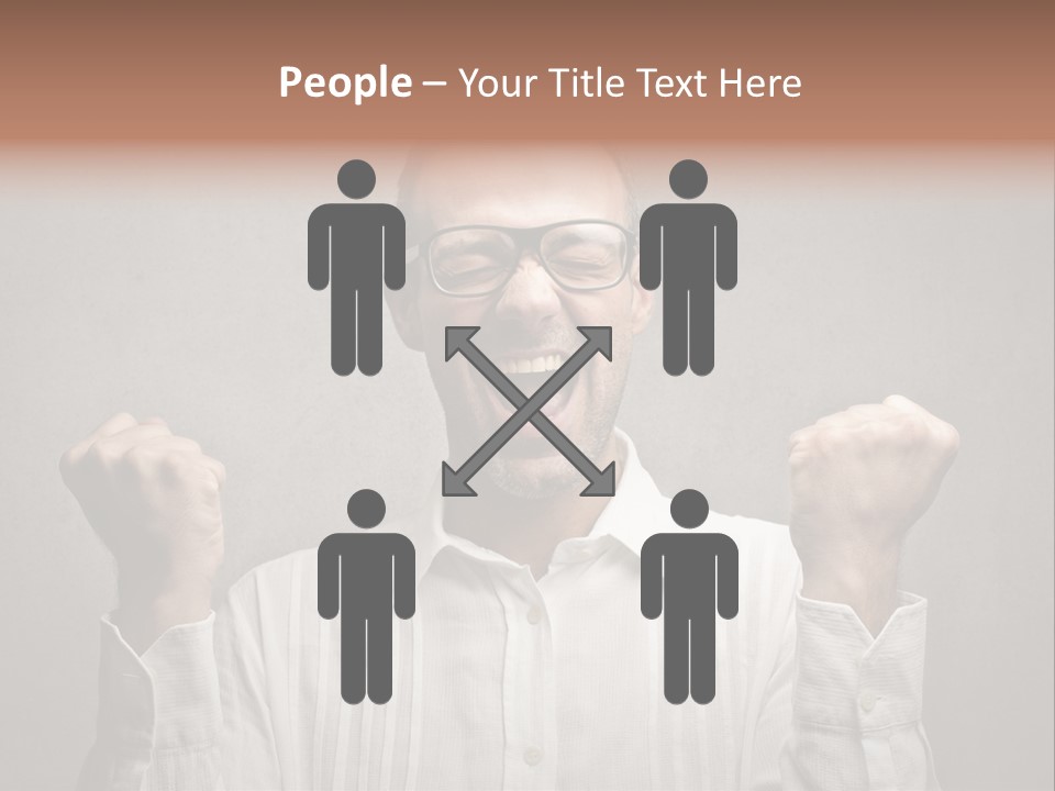 Gesture Man Business PowerPoint Template