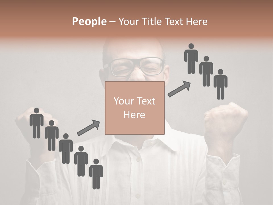 Gesture Man Business PowerPoint Template